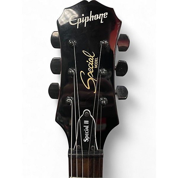 Used Epiphone Special II Candy Apple Red Solid Body Electric Guitar