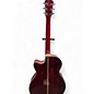 Used Ibanez AEG25E QUILTED RED Acoustic Electric Guitar