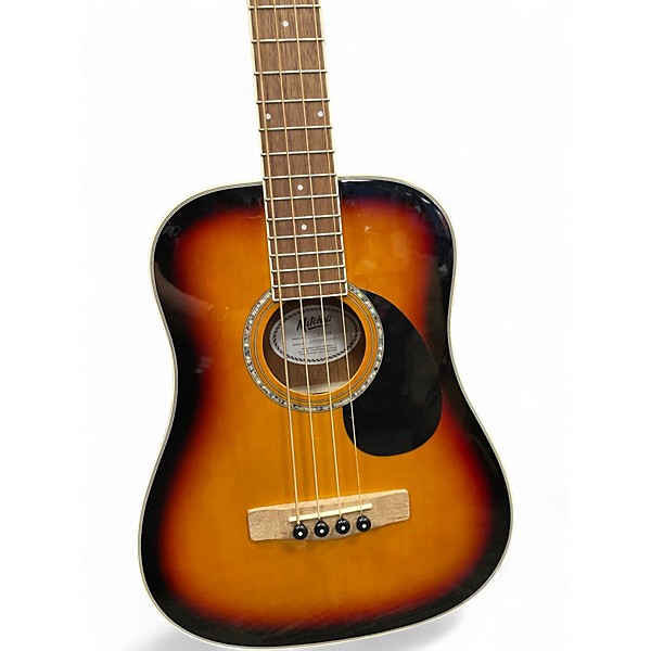 Used Mitchell EZBSB 2 Color Sunburst Acoustic Bass Guitar
