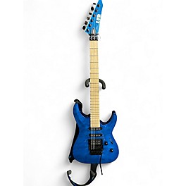Used ESP LTD MH203 Trans Blue Solid Body Electric Guitar
