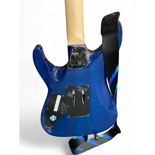 Used ESP LTD MH203 Trans Blue Solid Body Electric Guitar