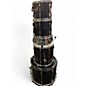 Used Pearl 4 Piece Export Black Drum Kit