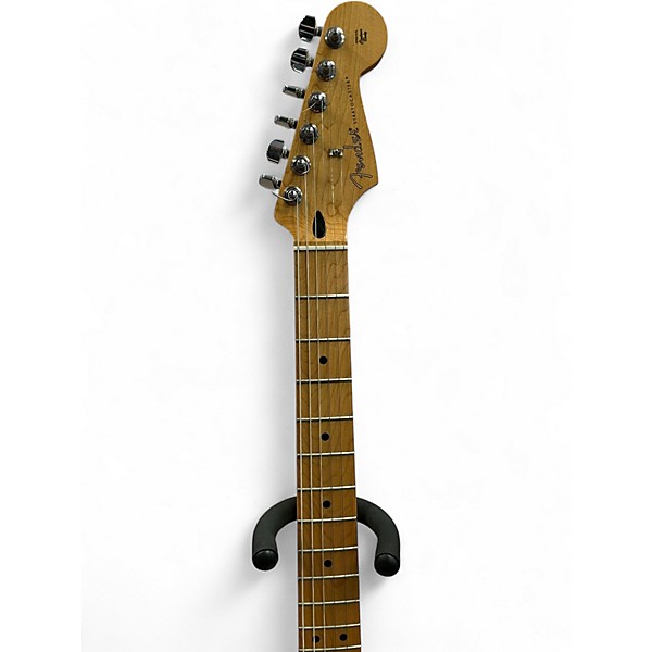 Used Fender Player Plus Stratocaster Plus Top HSS Aged Cherry Burst Solid Body Electric Guitar