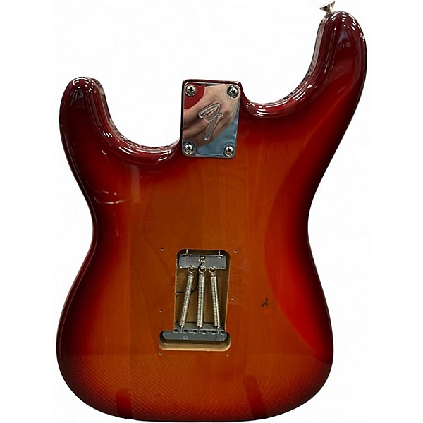 Used Fender Player Plus Stratocaster Plus Top HSS Aged Cherry Burst Solid Body Electric Guitar