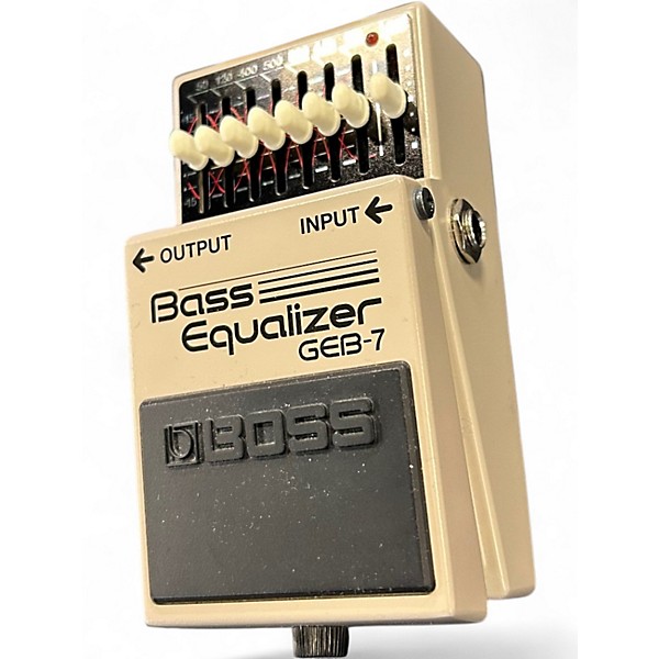 Used BOSS GEB7 7 Band Bass Equalizer Bass Effect Pedal
