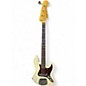 Used 2022 Fender LTD CUSTOM SHOP 1960 JAZZ BASS RELIC Olympic White Electric Bass Guitar thumbnail