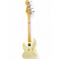 Used 2022 Fender LTD CUSTOM SHOP 1960 JAZZ BASS RELIC Olympic White Electric Bass Guitar
