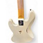 Used 2022 Fender LTD CUSTOM SHOP 1960 JAZZ BASS RELIC Olympic White Electric Bass Guitar