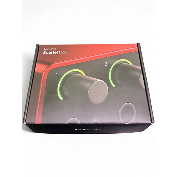 Used Focusrite Scarlett 2i2 Gen 4 Audio Interface