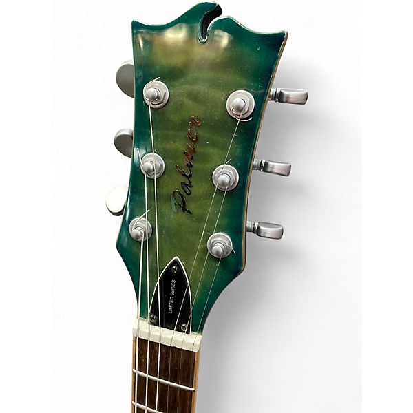 Used Palmer Crossbow Aquaburst Solid Body Electric Guitar