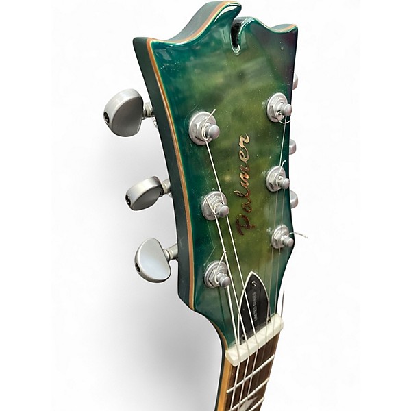 Used Palmer Crossbow Aquaburst Solid Body Electric Guitar