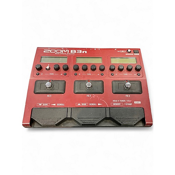 Used Zoom B3n Effect Processor