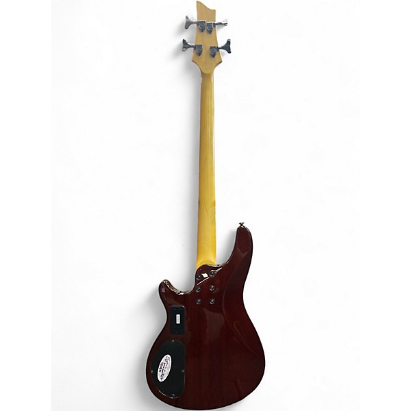 Used Schecter Guitar Research Omen Extreme 4 String Vintage Sunburst Electric Bass Guitar