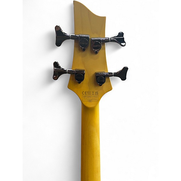 Used Schecter Guitar Research Omen Extreme 4 String Vintage Sunburst Electric Bass Guitar