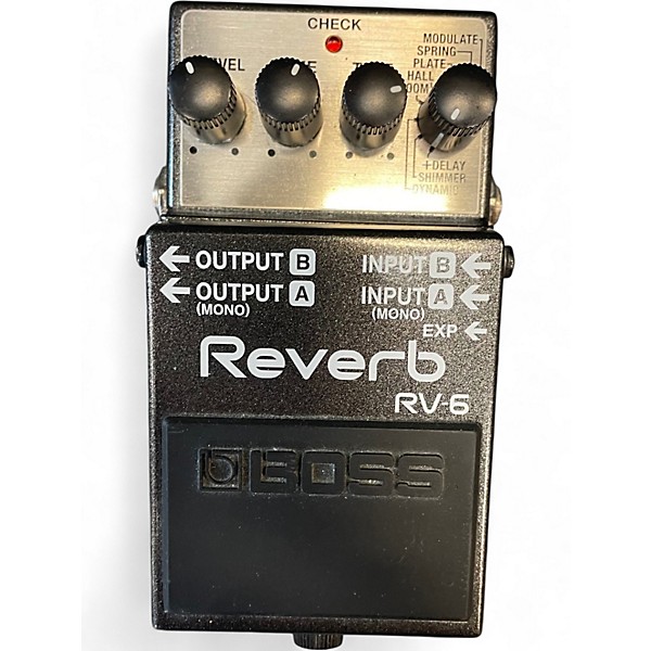 Used BOSS RV6 Digital Reverb Effect Pedal
