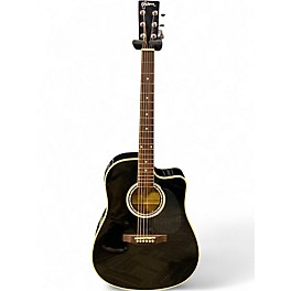 Used Esteban American Legacy Black Acoustic Electric Guitar