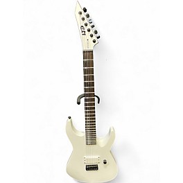 Used ESP LTD M-HT ARCTIC METAL Snow White Solid Body Electric Guitar