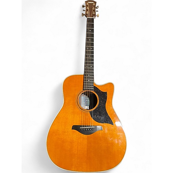 Used Yamaha A5R ARE Natural Acoustic Electric Guitar