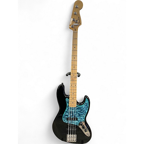 Used 2024 Fender Standard Jazz Bass Black Electric Bass Guitar