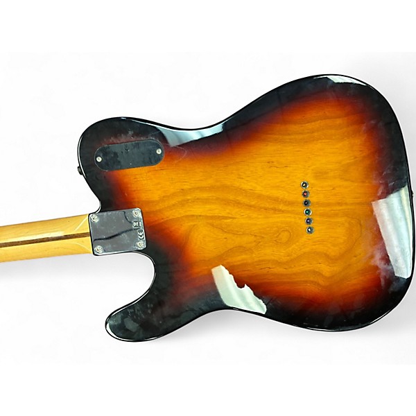 Used Fender 1972 Reissue Thinline Telecaster 3 Color Sunburst Hollow Body Electric Guitar