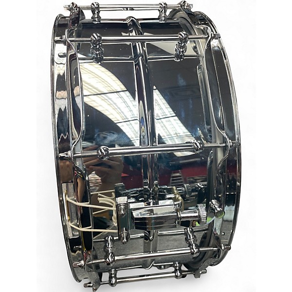 Used Ludwig 14X6.5 Supralite Snare Chrome Drum