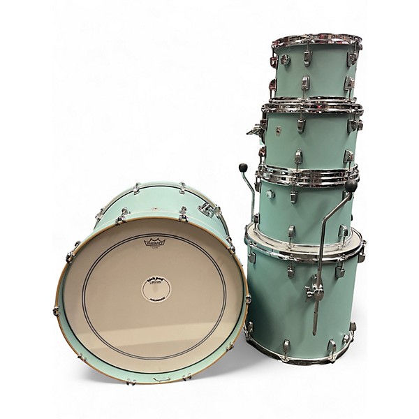 Used Ludwig 5 Piece Neusonic Skyline Blue Drum Kit
