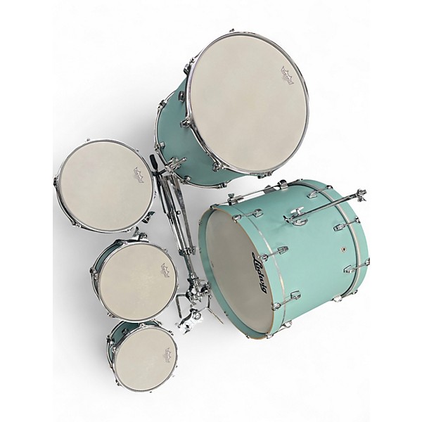 Used Ludwig 5 Piece Neusonic Skyline Blue Drum Kit