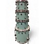 Used Ludwig 5 Piece Neusonic Skyline Blue Drum Kit