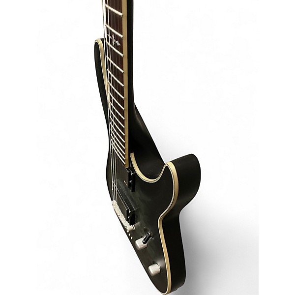 Used Schecter Guitar Research C1 Platinum Trans Black Solid Body Electric Guitar