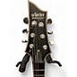 Used Schecter Guitar Research C1 Platinum Trans Black Solid Body Electric Guitar