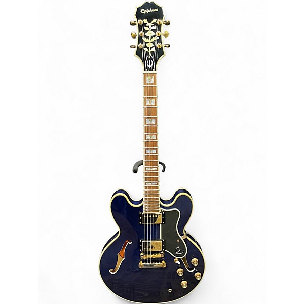 Used Epiphone SHERATON II PRO MIDNIGHT SAPPHIRE Hollow Body Electric Guitar