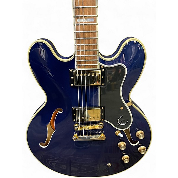 Used Epiphone SHERATON II PRO MIDNIGHT SAPPHIRE Hollow Body Electric Guitar