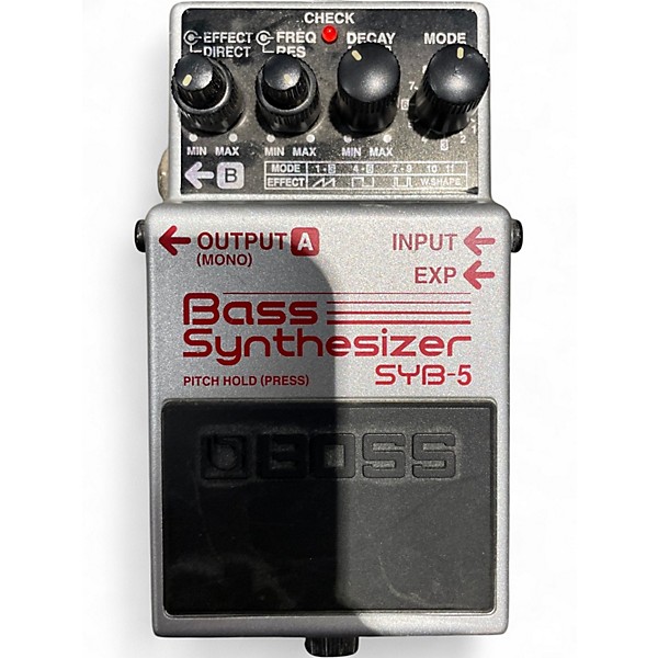 Used BOSS SYB5 Bass Synth Bass Effect Pedal