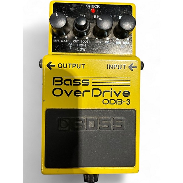 Used BOSS ODB3 Bass Overdrive Bass Effect Pedal