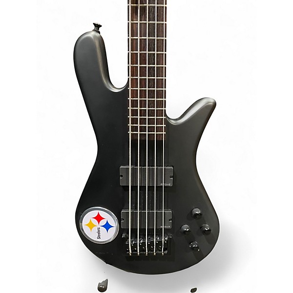 Used Spector Mike Kroeger Signature 5 String Black Electric Bass Guitar