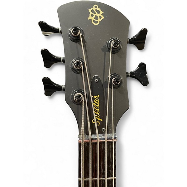 Used Spector Mike Kroeger Signature 5 String Black Electric Bass Guitar