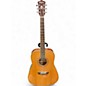 Used Washburn WD10S Natural Acoustic Guitar thumbnail