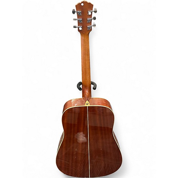 Used Washburn WD10S Natural Acoustic Guitar