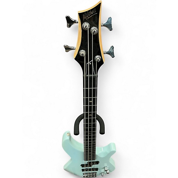 Used Mitchell MB100PB LIGHT BLUE Electric Bass Guitar