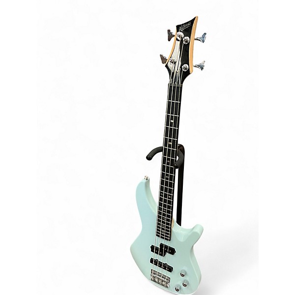 Used Mitchell MB100PB LIGHT BLUE Electric Bass Guitar