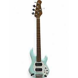 Used Sterling by Music Man StingRay Ray35HH Daphne Blue Electric Bass Guitar