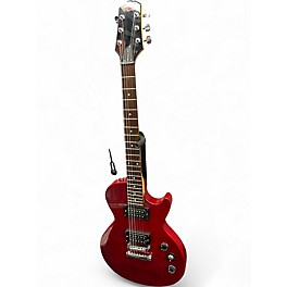 Used Epiphone Basher Les Paul Blood Red Solid Body Electric Guitar
