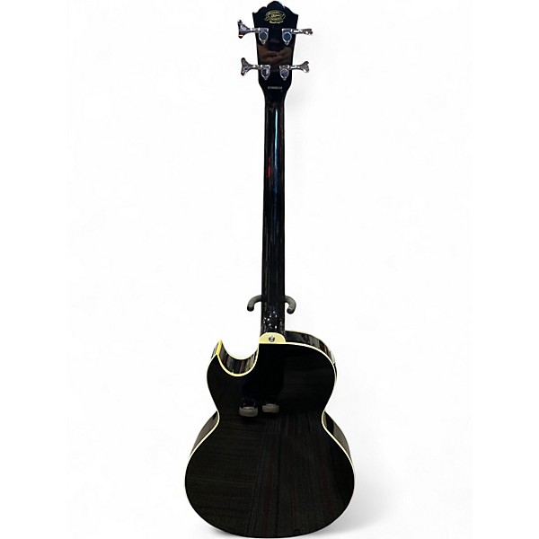 Used Washburn AB-10 Black Acoustic Bass Guitar