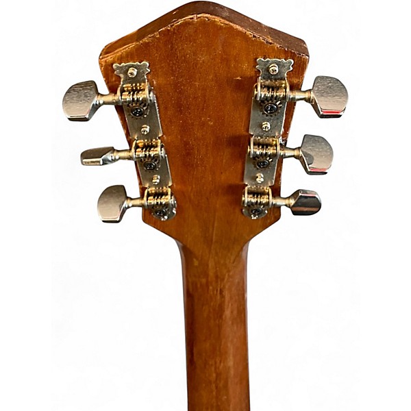 Vintage 1960s Harmony Patrician Hollowbody Natural Acoustic Guitar