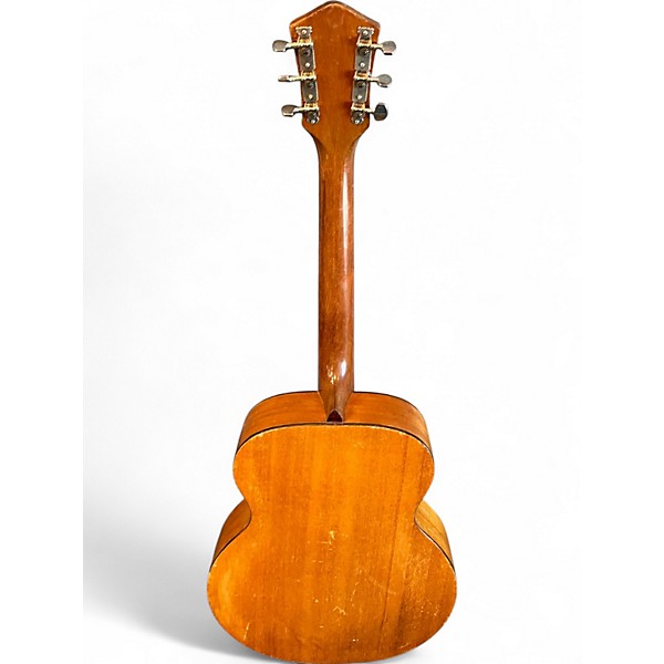 Vintage 1960s Harmony Patrician Hollowbody Natural Acoustic Guitar
