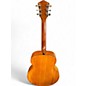 Vintage 1960s Harmony Patrician Hollowbody Natural Acoustic Guitar