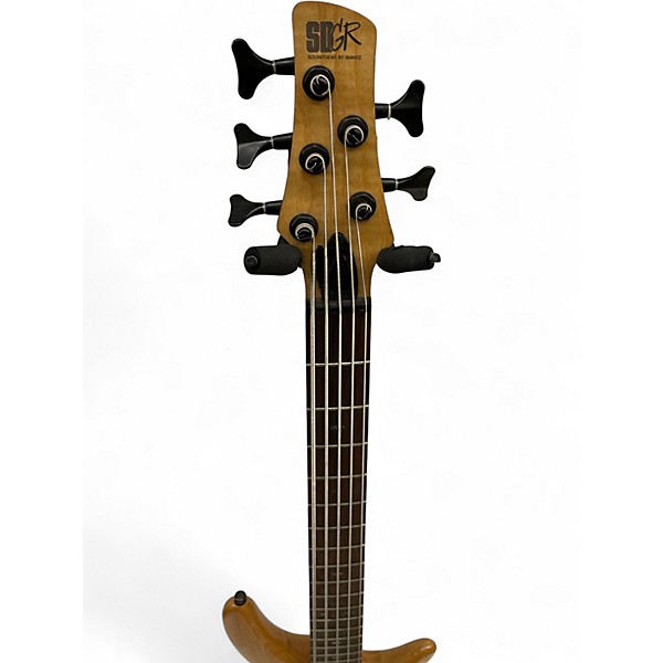 Used Ibanez SR655 Natural Electric Bass Guitar