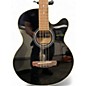 Used Ibanez AEB5E Black Acoustic Bass Guitar