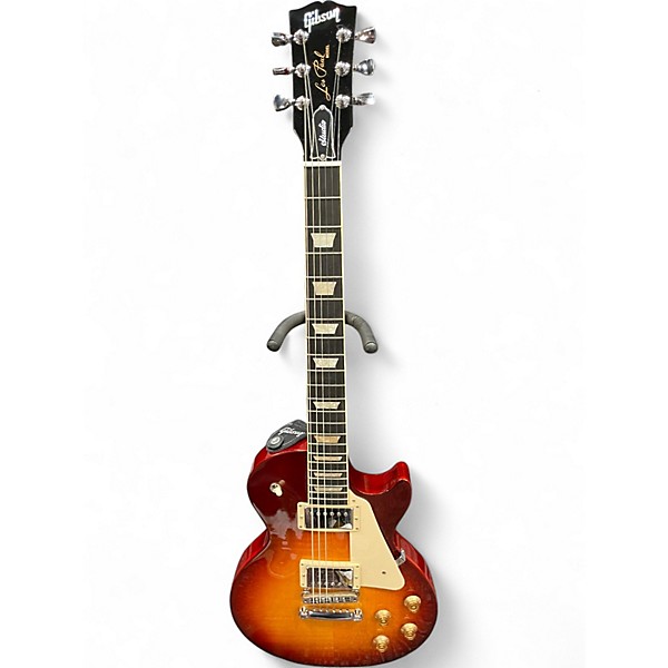 Used Gibson Les Paul Studio 2 Color Sunburst Solid Body Electric Guitar
