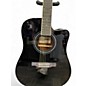 Used Ibanez V70CE Black Acoustic Electric Guitar